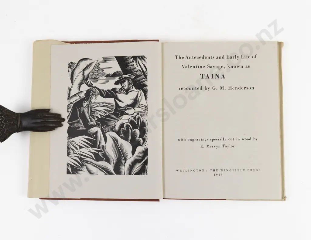 Henderson G M - The Antecedents and Early Life of Valentine Savage known as Taina Image 1++