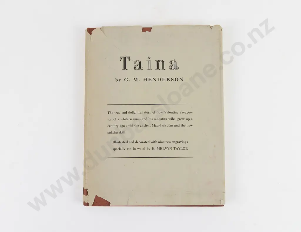 Henderson G M - The Antecedents and Early Life of Valentine Savage known as Taina Image 1++