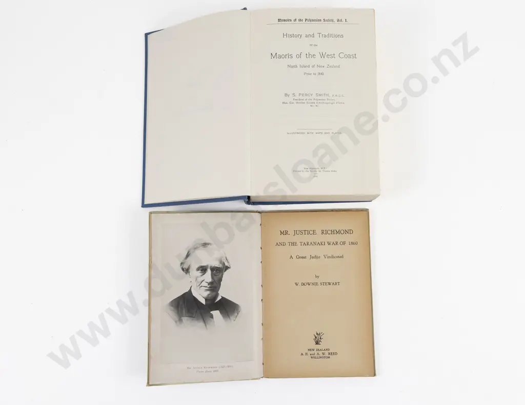 2 Maori Volumes Relating To Taranaki Image 1++