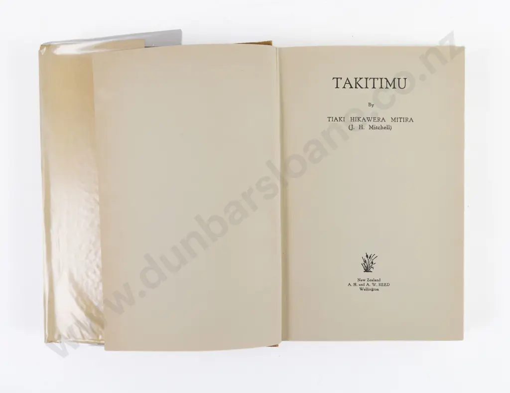 Mitira, Tiaki Hikawera (J. H. Mitchell) Takitimu Image 1++