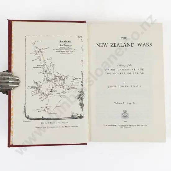 Cowan, James, The New Zealand Wars (2 Volumes)