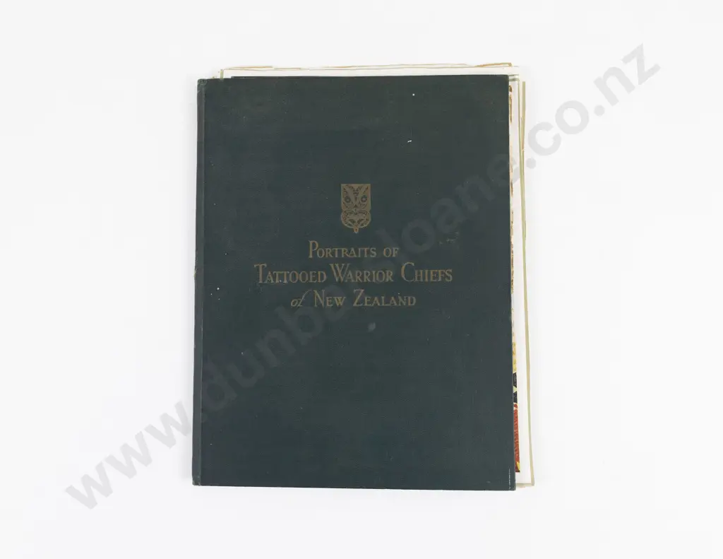 Millard, Victor R, Portraits Of Tattooed Maori Chiefs of New Zealand, 1942 Image 1++