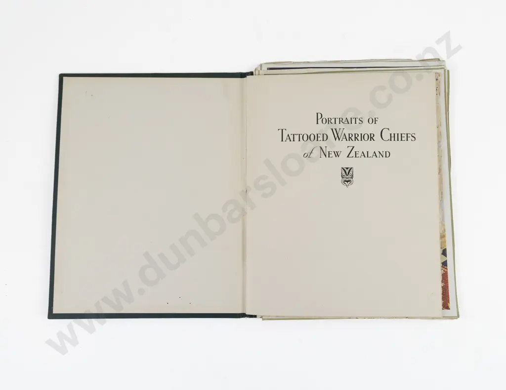 Millard, Victor R, Portraits Of Tattooed Maori Chiefs of New Zealand, 1942 Image 1++