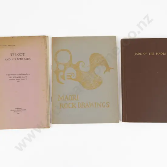 Small Group Of Maori Related Books & Pamphlets Etc