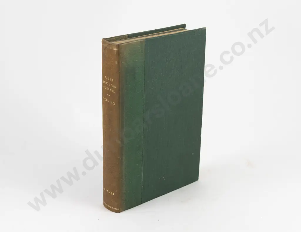 (-) The Journal of the Early Settlers and Historical Association of Wellington, Vols 1 & 2, (8) 1912-1923 Image 1++