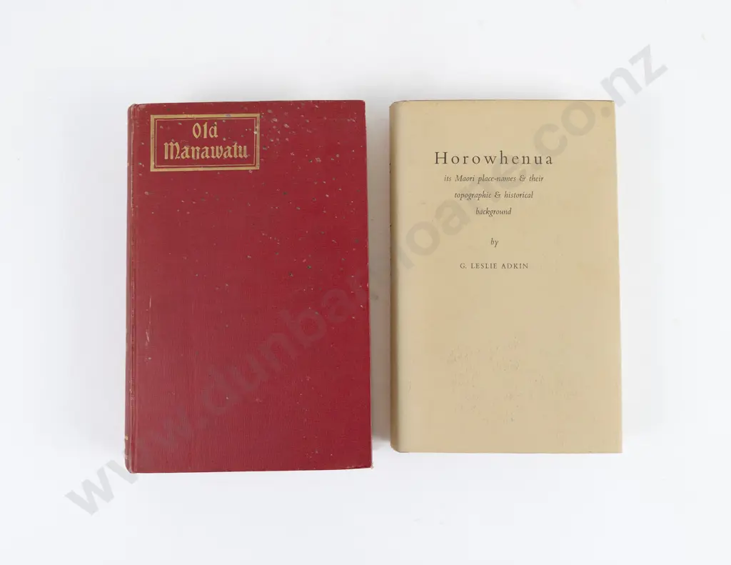 2 Volumes Old Manawatu & Horowhenua Image 1++