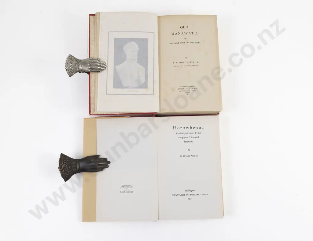 2 Volumes Old Manawatu & Horowhenua Image 1++