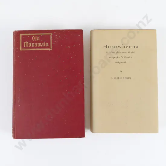2 Volumes Old Manawatu & Horowhenua