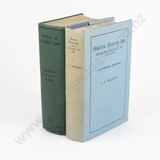Mackay Joseph Angus - Historic Poverty Bay and the East Coast  N I NZ