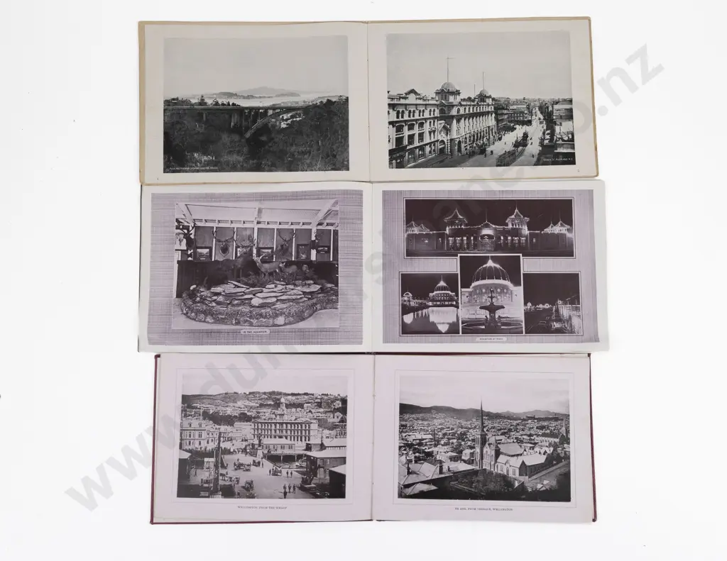 3 Vintage NZ Pictorial Souvenir Guide Booklets Image 1++