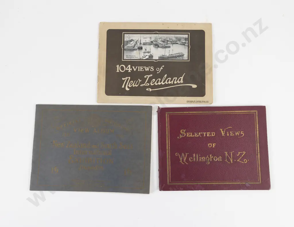 3 Vintage NZ Pictorial Souvenir Guide Booklets Image 1++