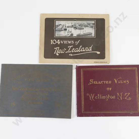 3 Vintage NZ Pictorial Souvenir Guide Booklets