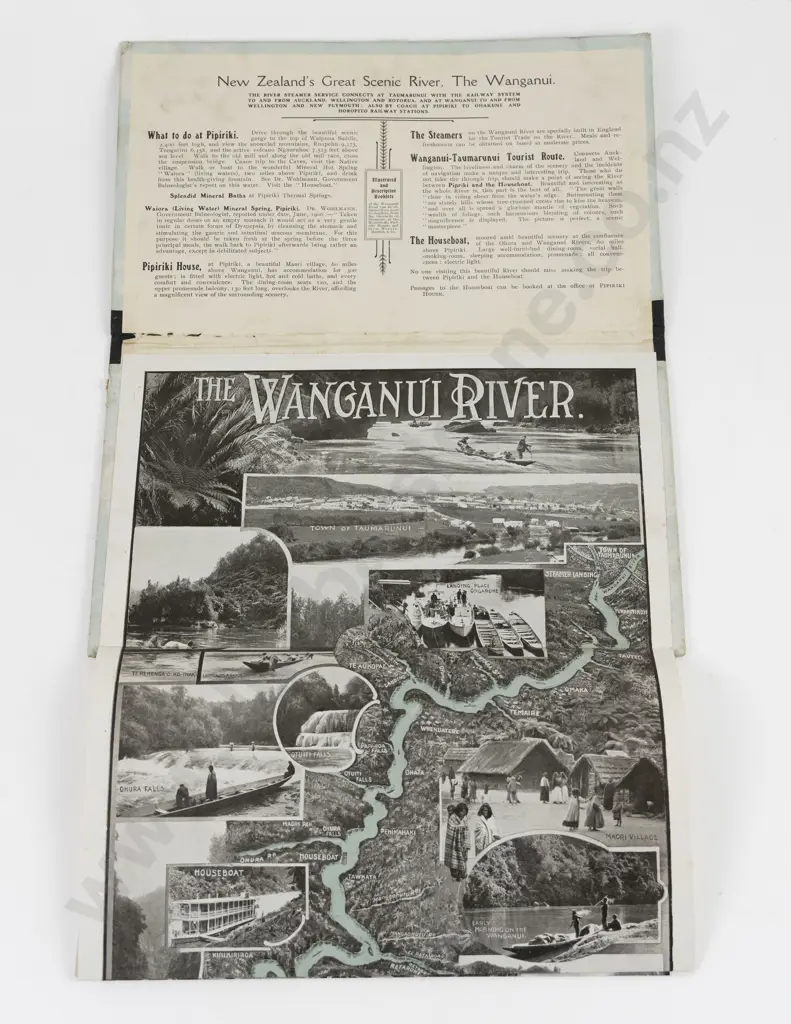 (-) The Wanganui The "The Rhine of Maoriland" Image 1++