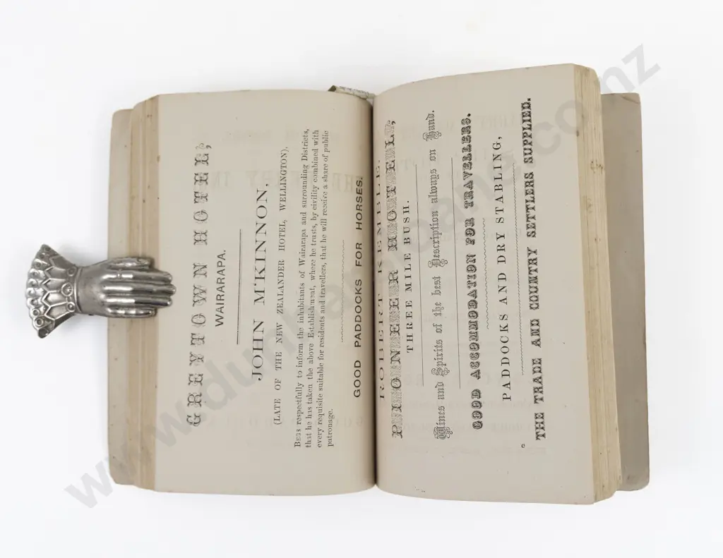 (-) The Wellington Almanack and Diary for The Year Of Our Lord 1866 Image 1++