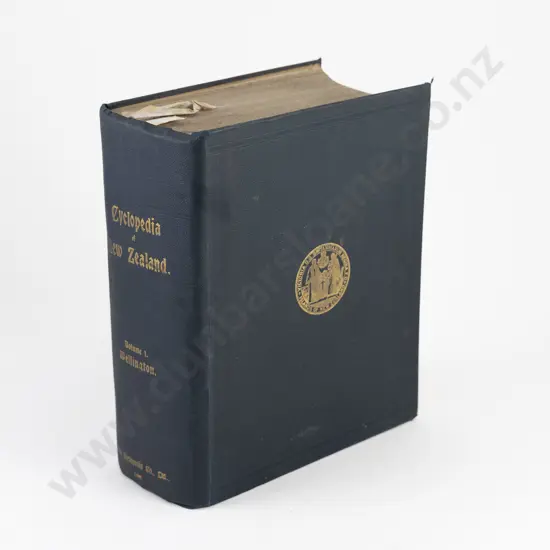(-) Cyclopedia Old New Zealand, Volume I - Wellington Provincial District, 1897