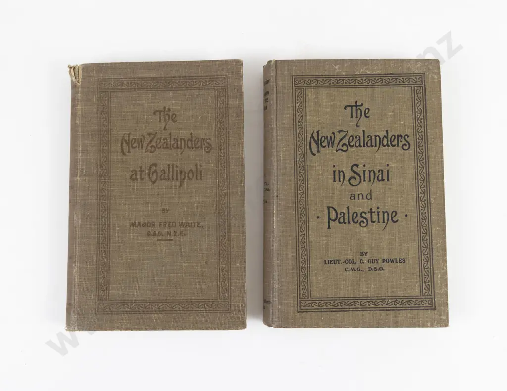 2 NZ WWI Volumes Image 1++