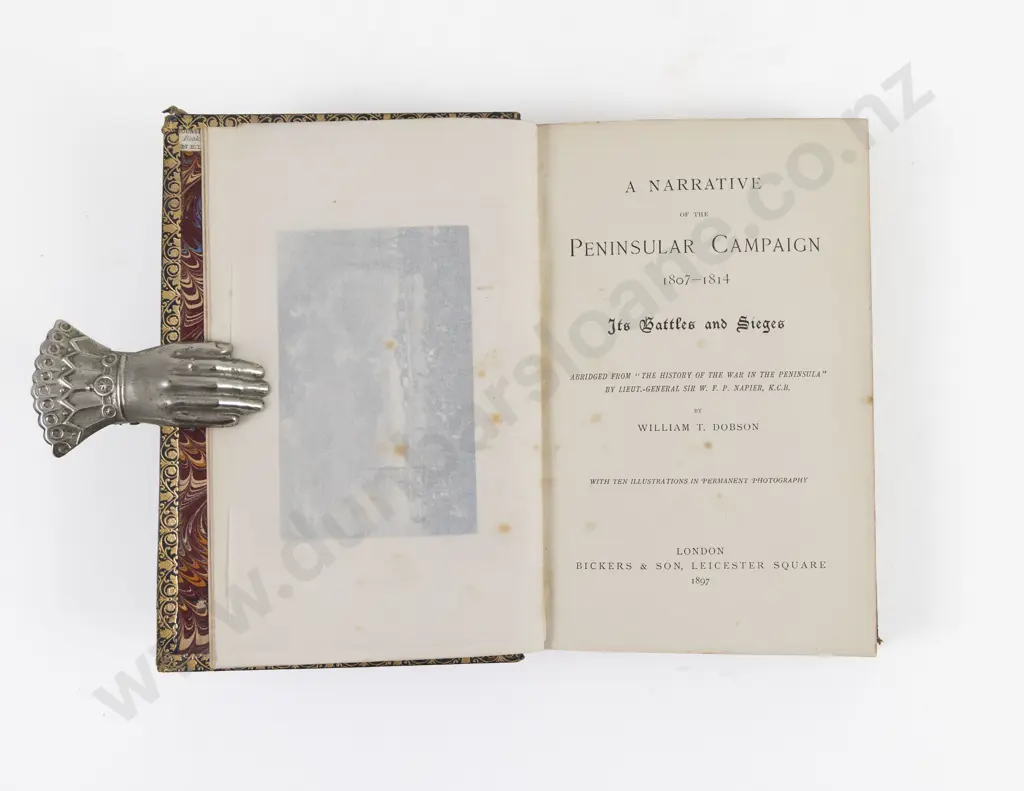Dobson William T - A Narrative of the Peninsular War 1807-1814 Image 1++