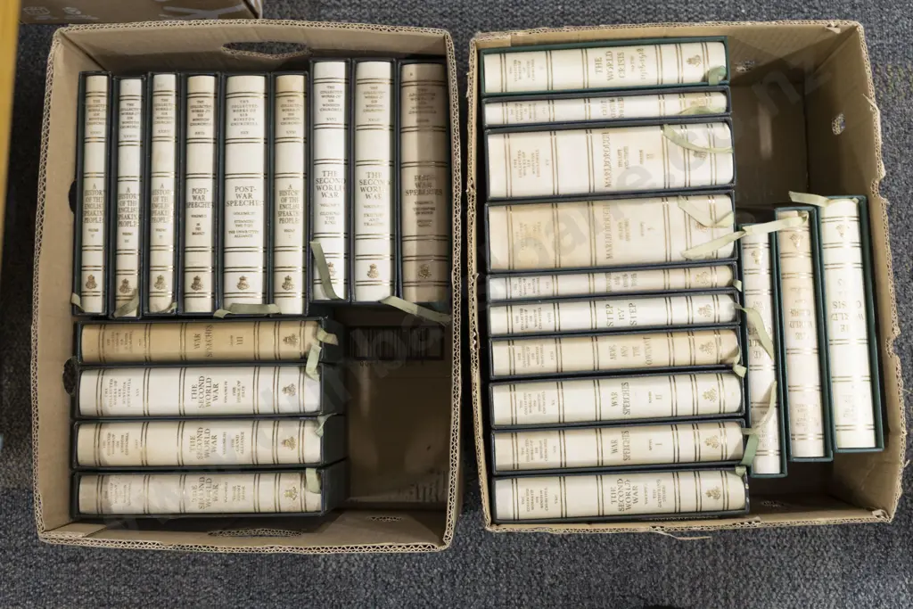 Churchill, Sir Winston, The Collected Essays Of Sir Winston Churchill (38 Volumes) Image 1++