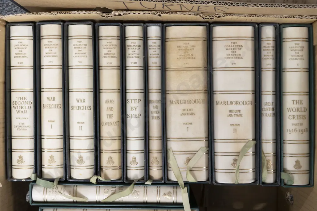 Churchill, Sir Winston, The Collected Essays Of Sir Winston Churchill (38 Volumes) Image 1++