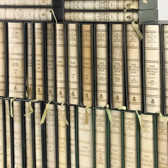 Churchill, Sir Winston, The Collected Essays Of Sir Winston Churchill (38 Volumes)