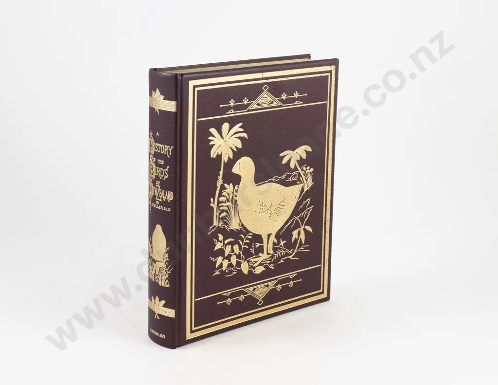 Buller, Walter Lawry, A History of the Birds Of New Zealand (Facsimile Edition 1983) Image 1++