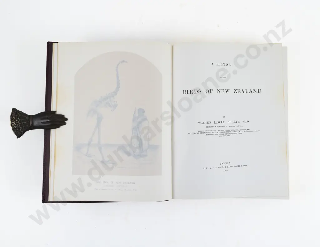 Buller, Walter Lawry, A History of the Birds Of New Zealand (Facsimile Edition 1983) Image 1++