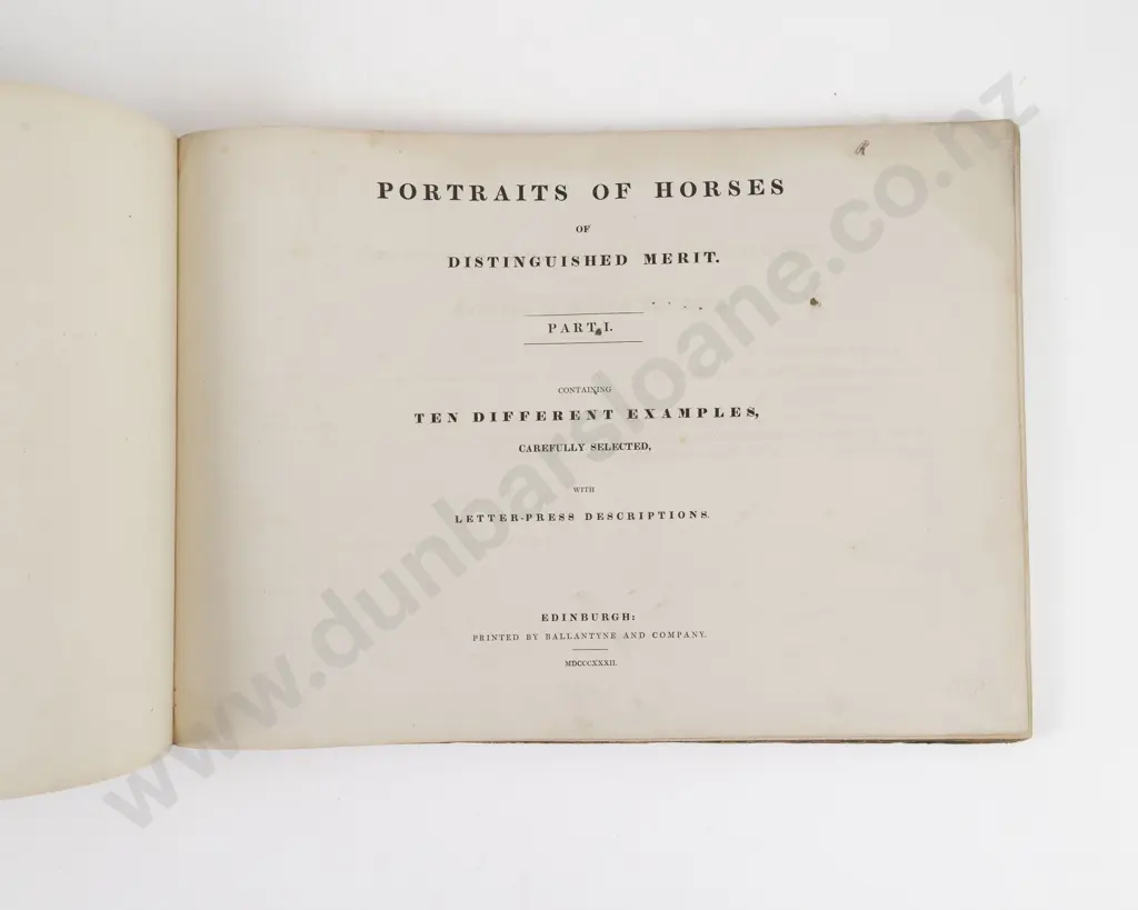 Howe James - Portraits Of Horses of Distinguished Merit Image 1++