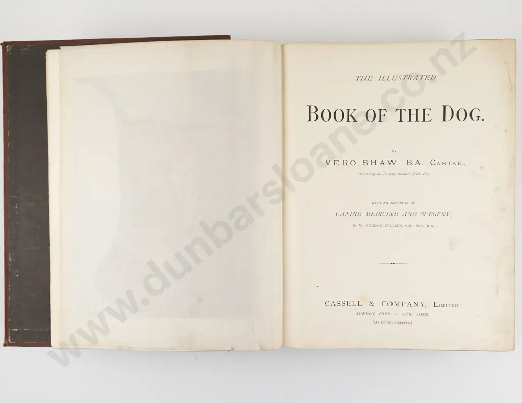 Shaw, Vero, The Illustrated Book Of The Dog (c1880/81) Image 1++