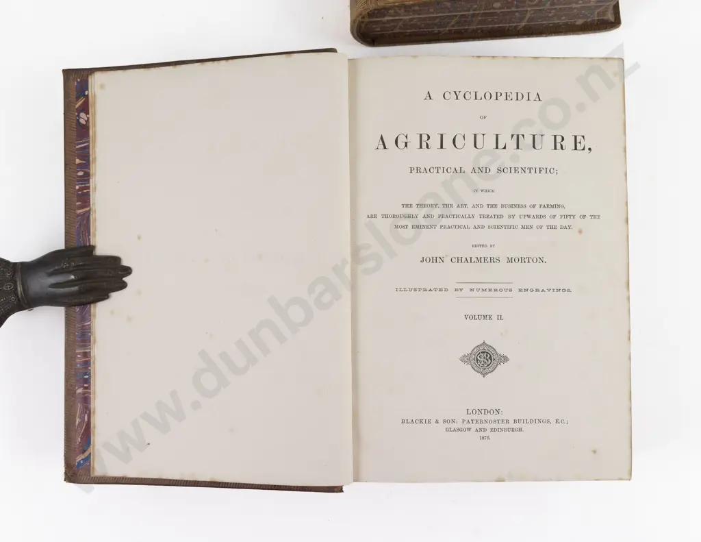Morton, John Chalmers, A Cyclopedia of Agriculture (2 Volumes, 1875) Image 1++
