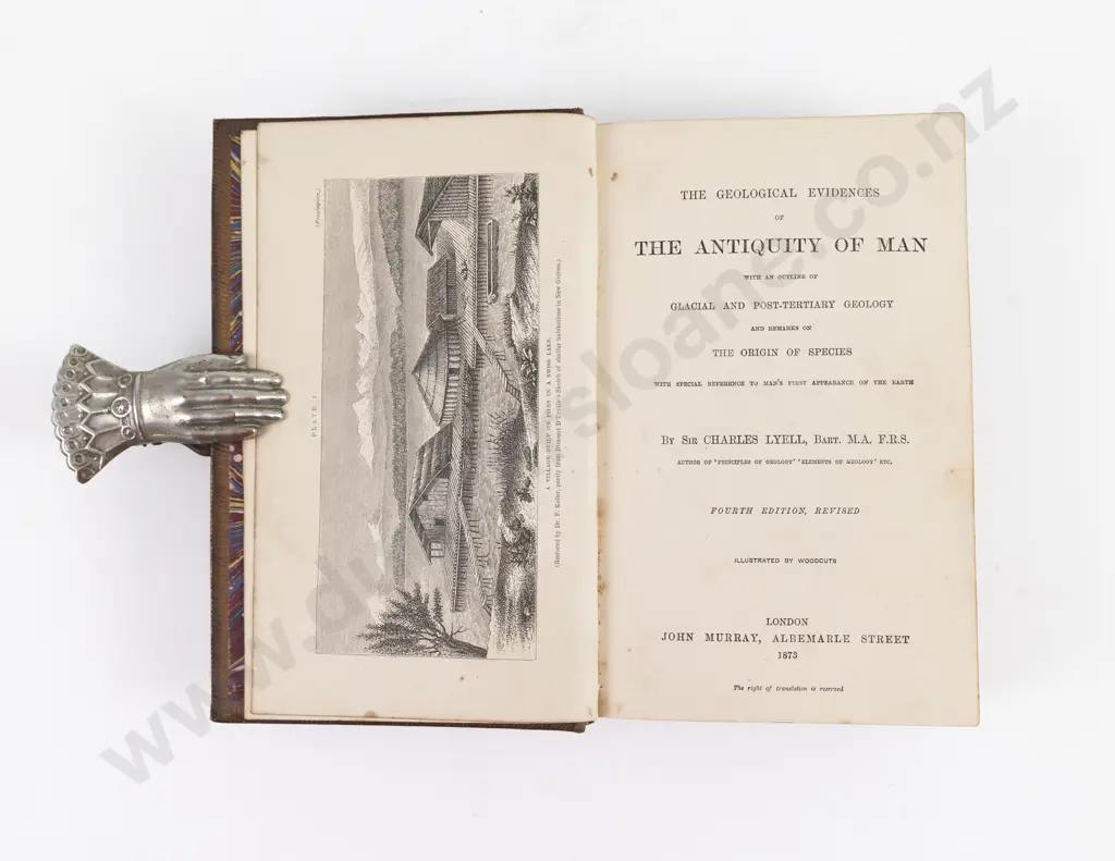 Lyell, Sir Charles, The Geological Evidences of The Antiquity Of Man plus Hortus Gramineus, 1869 (2) Image 1++