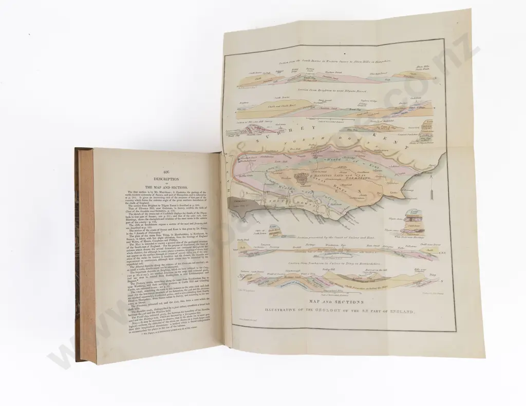 Mantell Gideon Algernon - The Geology Of The South-East Of England Image 1++