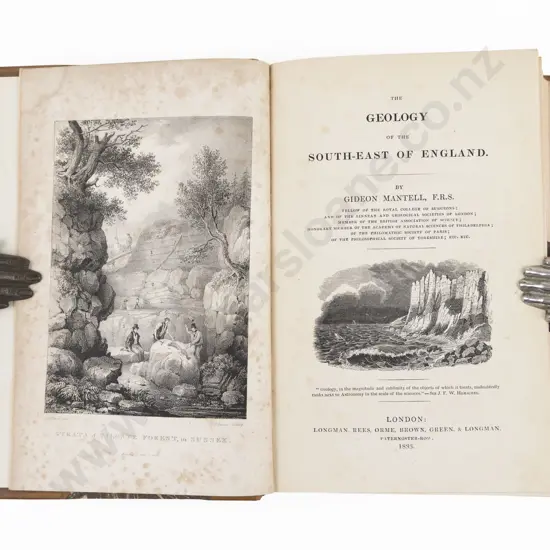 Mantell Gideon Algernon - The Geology Of The South-East Of England