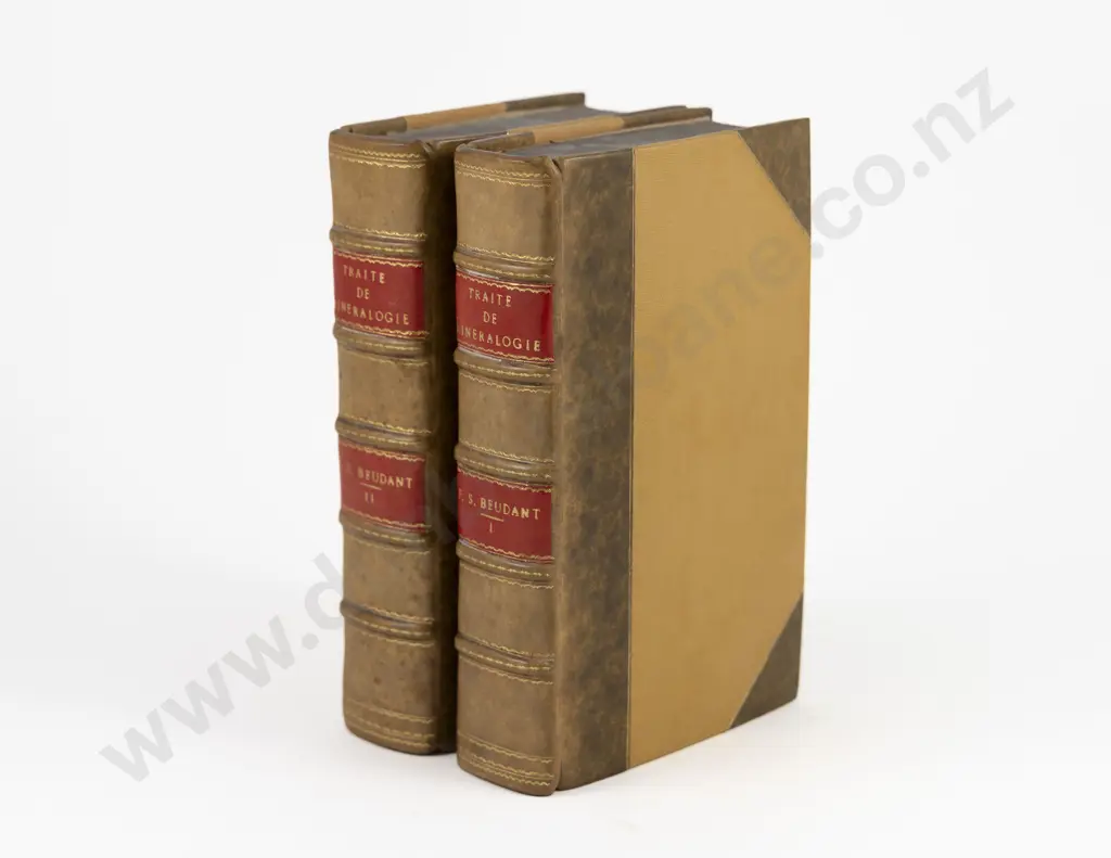 Beudant Francois Sulpice - Traite de Mineralogie (2 Volumes) Image 1++