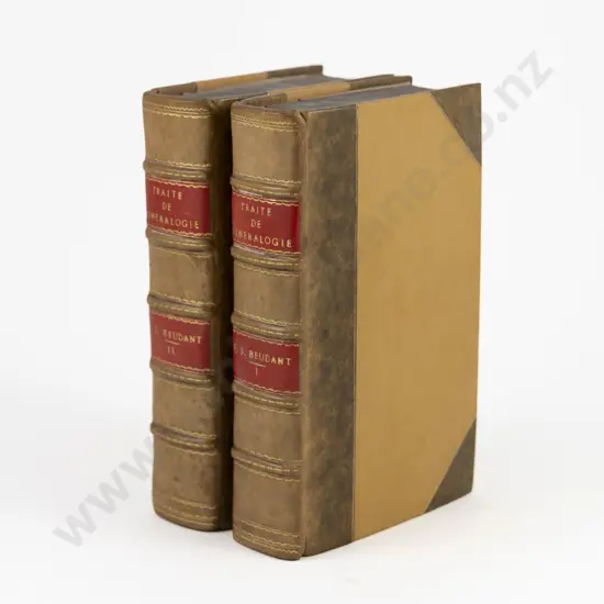 Beudant Francois Sulpice - Traite de Mineralogie (2 Volumes)