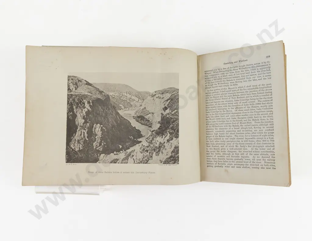 von Haast, Julius, Geology of the Provinces Of Canterbury And Westland, 1879 Image 1++