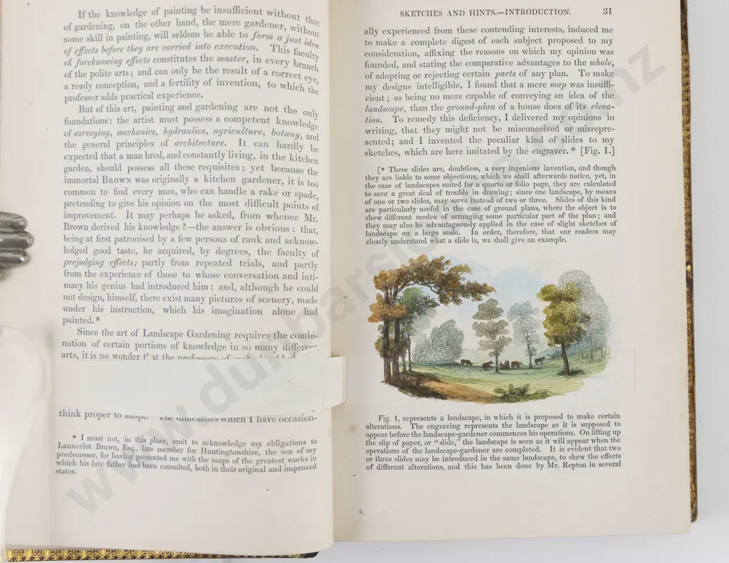 Loudon, J. C., The Landscape Gardening and Landscape Architecture Of The Late Humphry Repton, 1840 Image 1++