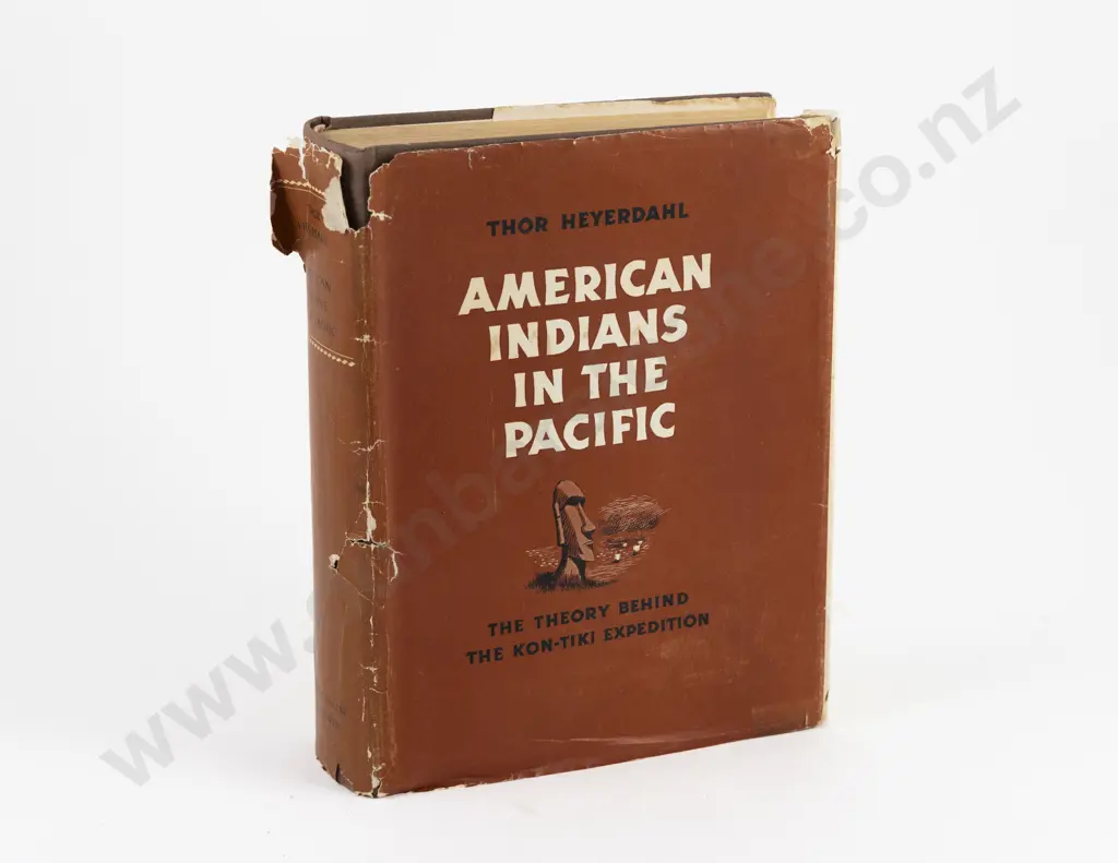 Heyerdahl, Thor, American Indians In The Pacific Image 1++
