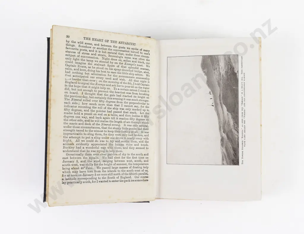 Shackleton Sir Ernest - The Heart Of The Antarctic Image 1++