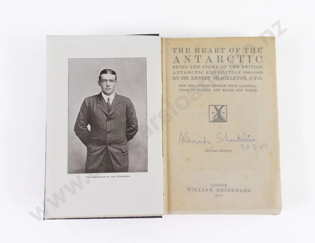 Shackleton Sir Ernest - The Heart Of The Antarctic Image 1++