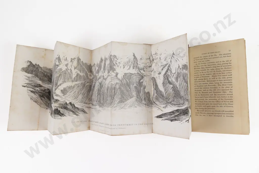 Auldjo John - Narrative of an Ascent To The Summit of Mont Blanc Image 1++