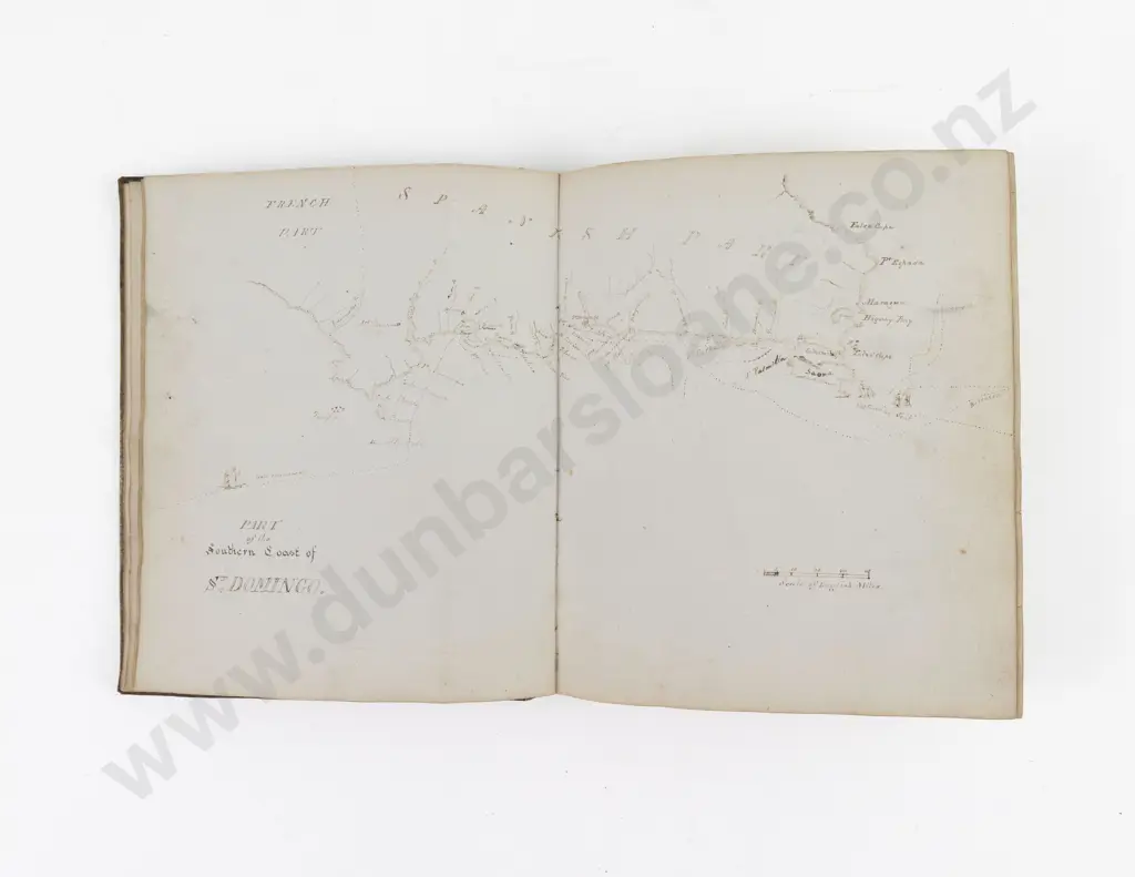 An Interesting Early 19th Century Hand Written Travel Journal to St Thomas & St Domingo 1816-17 Image 1++