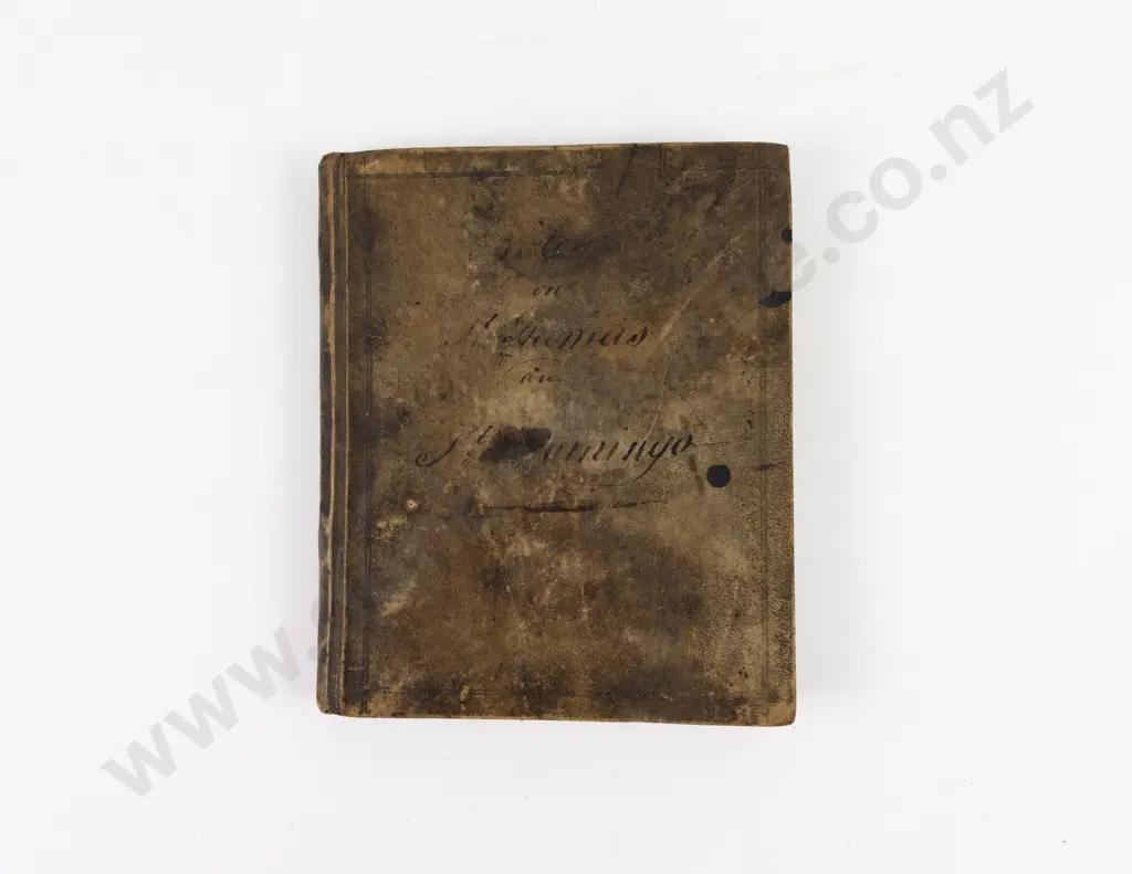 An Interesting Early 19th Century Hand Written Travel Journal to St Thomas & St Domingo 1816-17 Image 1++