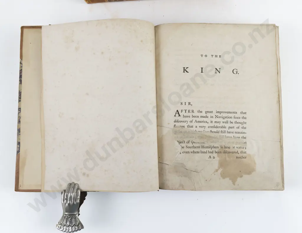 Hawkesworth, John, An Account of the Voyages Undertaken (3 Vols 1773) Image 1++