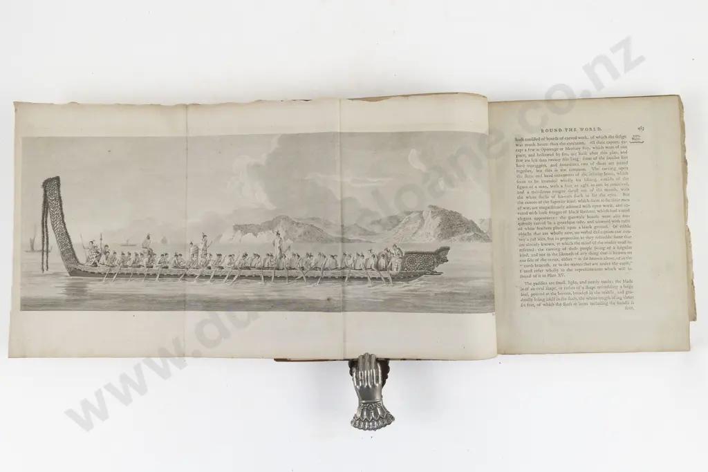 Hawkesworth, John, An Account of the Voyages Undertaken (3 Vols 1773) Image 1++