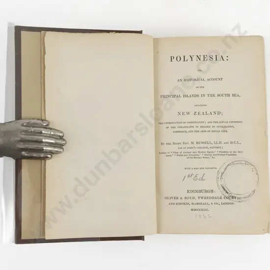 Russell, Rev. M., Polynesia, 1842