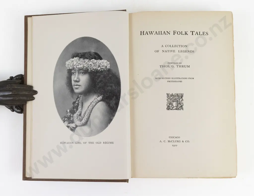 Thrum, Thomas G, Hawaiian Folk Tales Image 1++