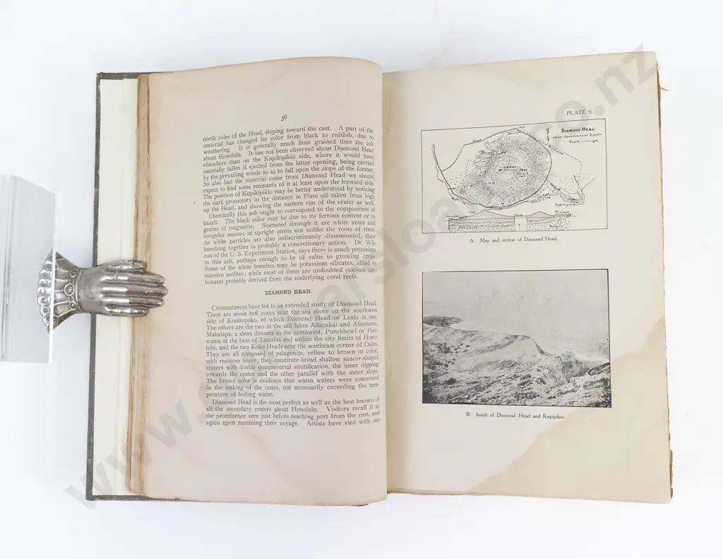 Hitchcock, Charles, H., Hawaii and Its Volcanoes, 1909 Image 1++