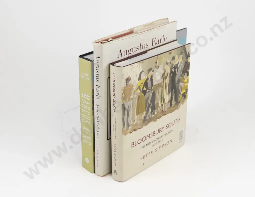 3 Modern NZ Art Reference Volumes Image 1++