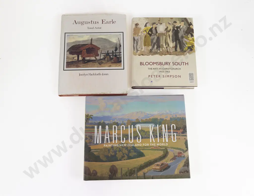 3 Modern NZ Art Reference Volumes Image 1++