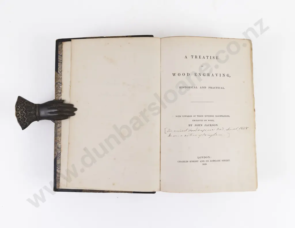 Jackson, John, A Treatise on Wood Engraving, 1839 Image 1++